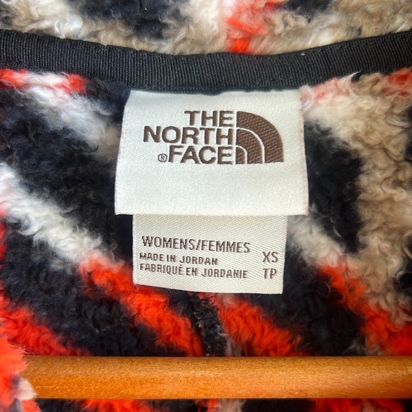 The North Face NWT Cabin Fleece Full Zip Jacket Fiery Red Womens Size XS Cozy - Picture 7 of 16